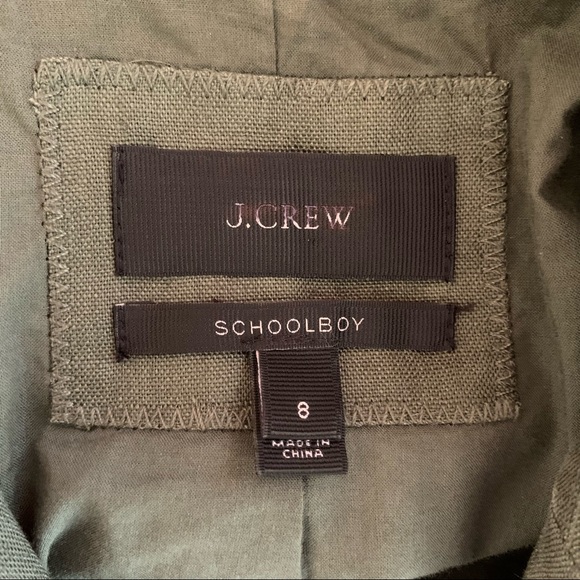 J. Crew Linen Schoolboy Blazer - Picture 10 of 14